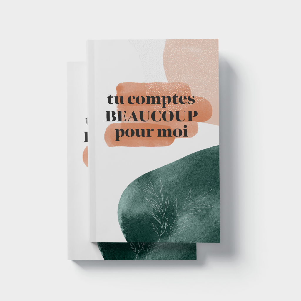 Tu comptes beaucoup pour moi CREATION D